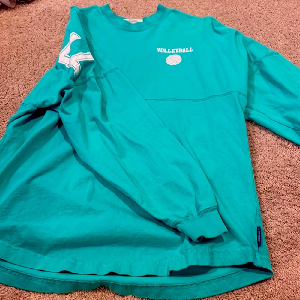 Spirit jersey long sleeve Turquoise top